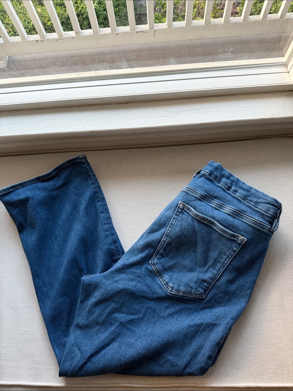 Good American Classic Blue Denim Jeans ~ Good Legs High Rise
